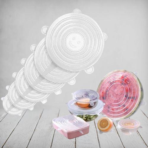 Silicone Lids 6pack