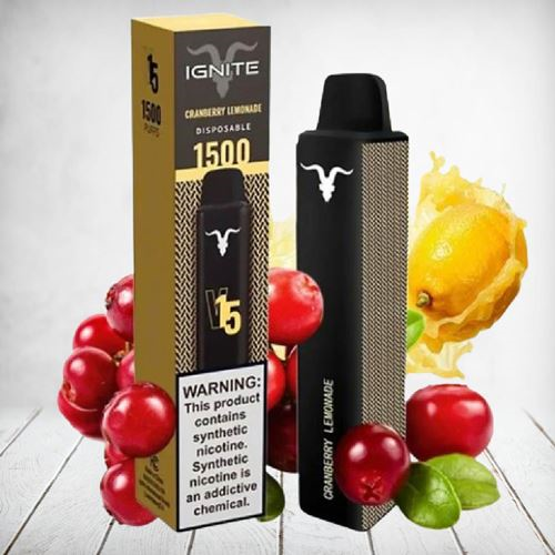 Ignite Cranberry Lemonade 1500 Puffs