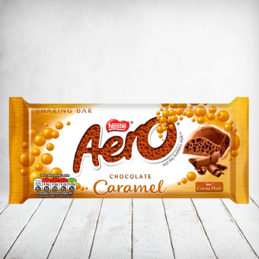Nestle Areo Caramel Slab 90g