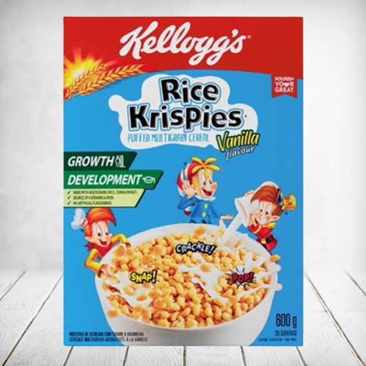 Kelloggs Rice Krispies Vanilla 600g