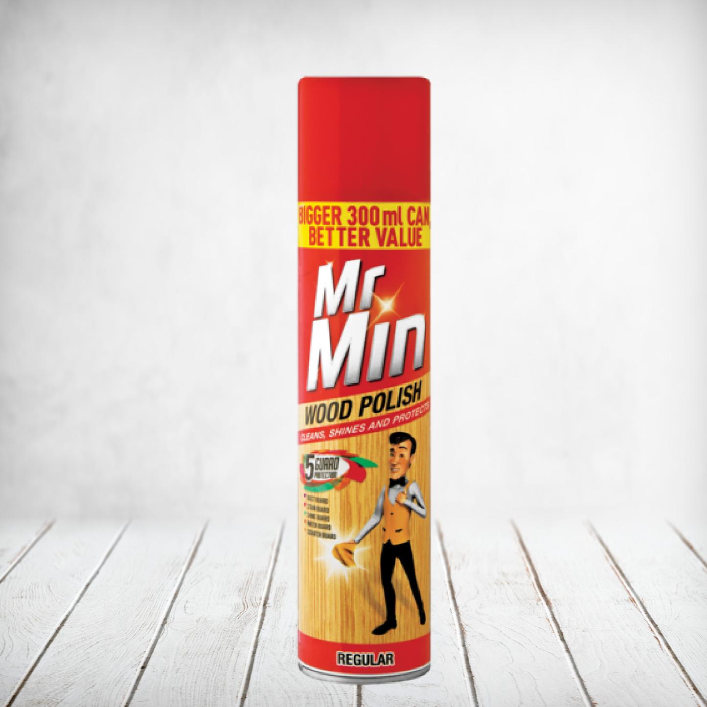Mr Min Wood Polish Regular 300ml