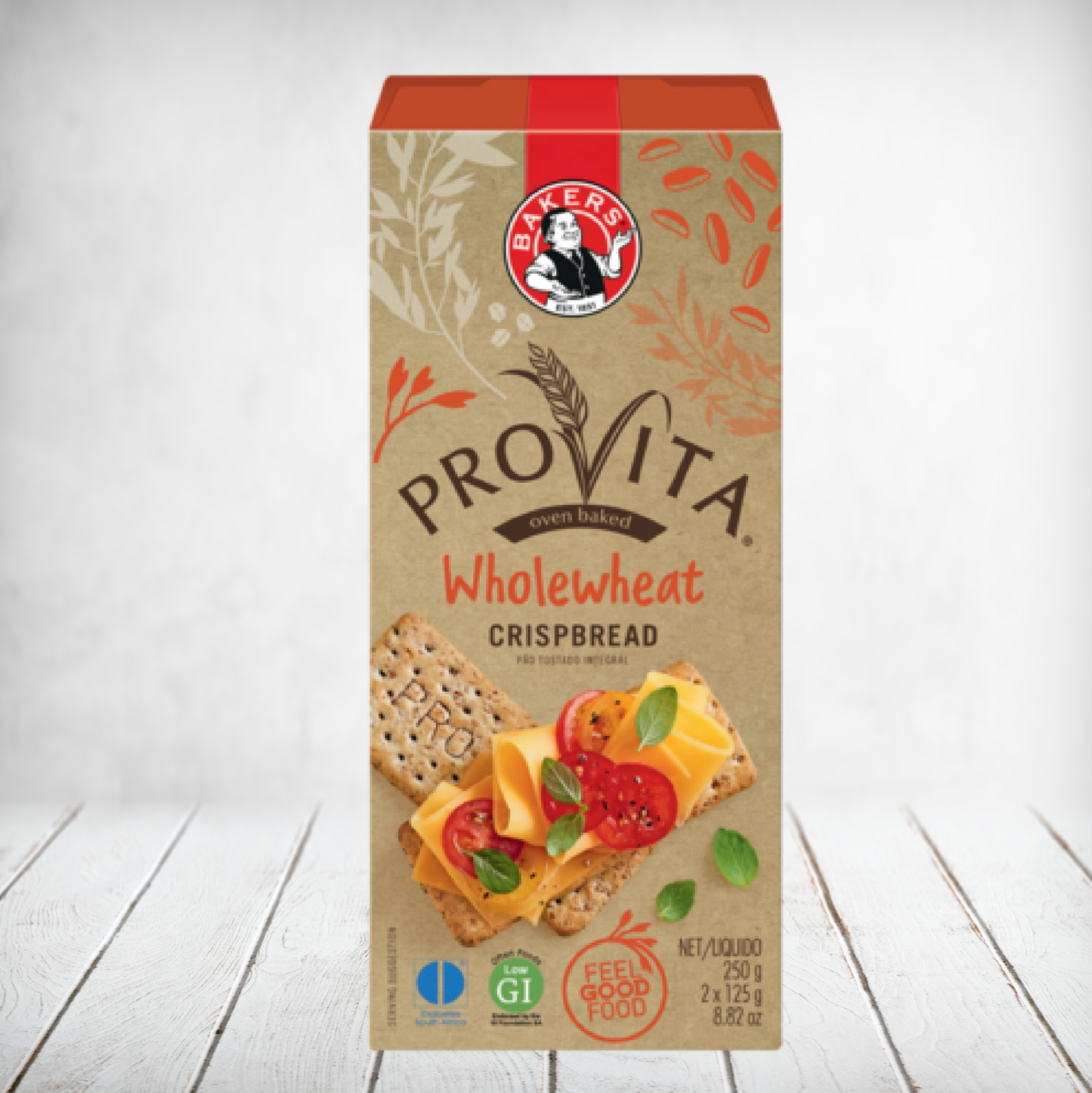 Provita Wholewheat CrispBread 250g