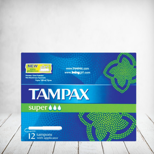 Tampax Super 12 Tampons