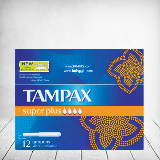 Tampax Super Plus 12 Tampons