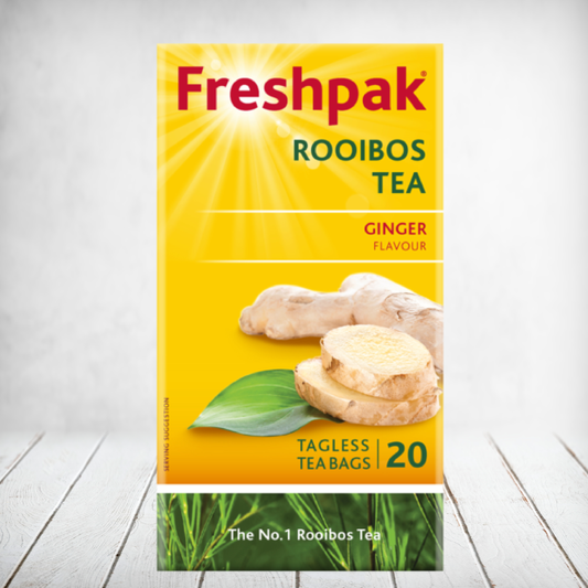Freshpak Rooibos Ginger Tea 20s