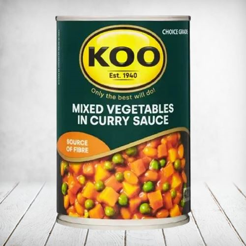 Koo Mixed Veg in Curry 420g