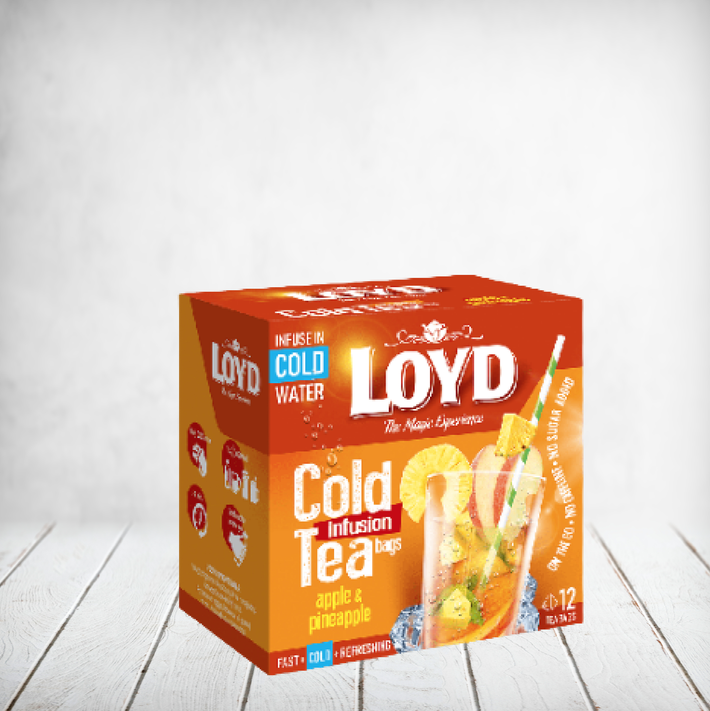 Loyd Tea - Apple & Pineapple 12s