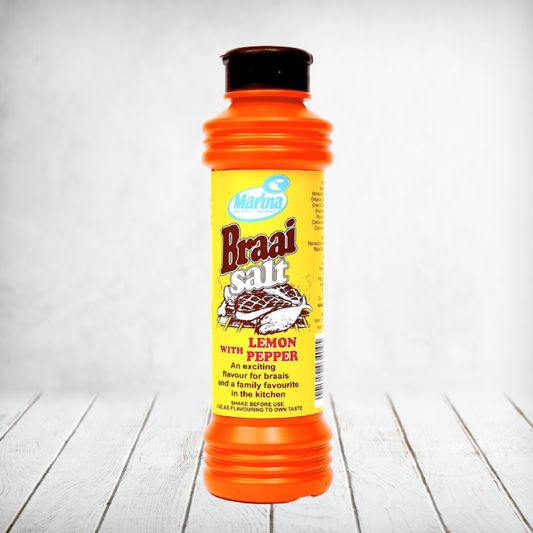 Marina Braai Salt with Lemon Pepper 400g