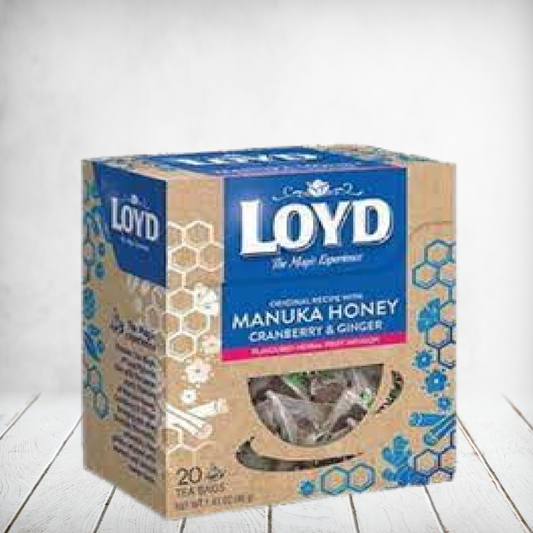 Loyd Manuka Honey & Cranberry Tea 20s
