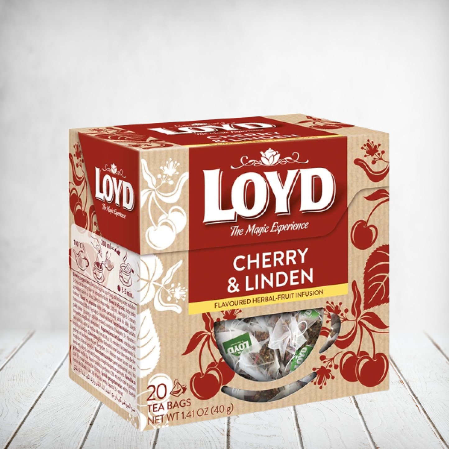 Loyd Cherry & Linden Tea 20s