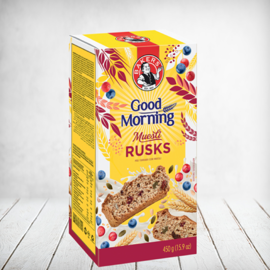 Bakers Good Morning Rusks Muesli 450g