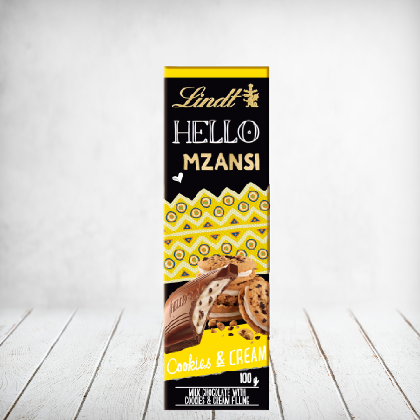 Lindt Hello Cookies & Cream 100g