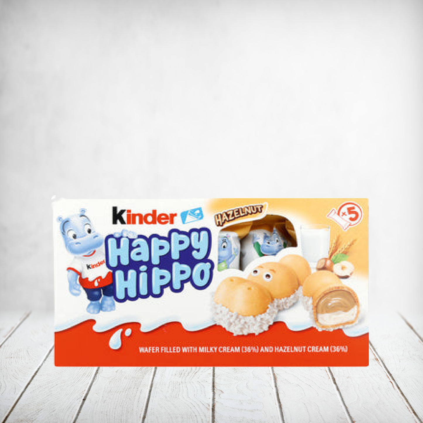 Kinder Happy Hippo Chocolate Hazelnut 105g
