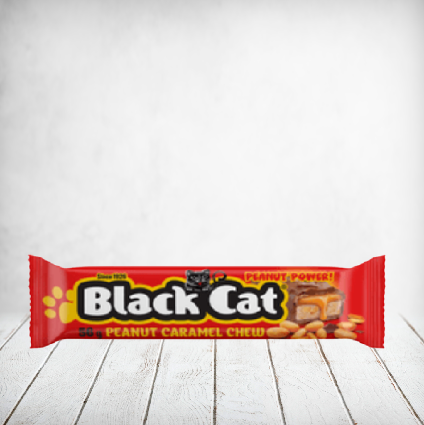 Black Cat Bar Peanut Caramel 56g