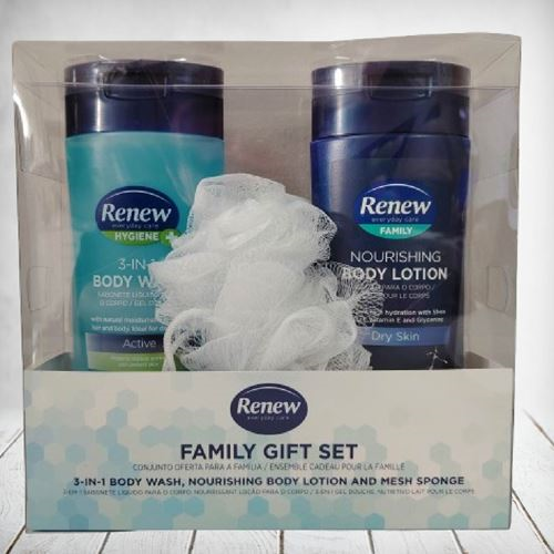 Renew Family Set Body Wash & Lotion 400ml