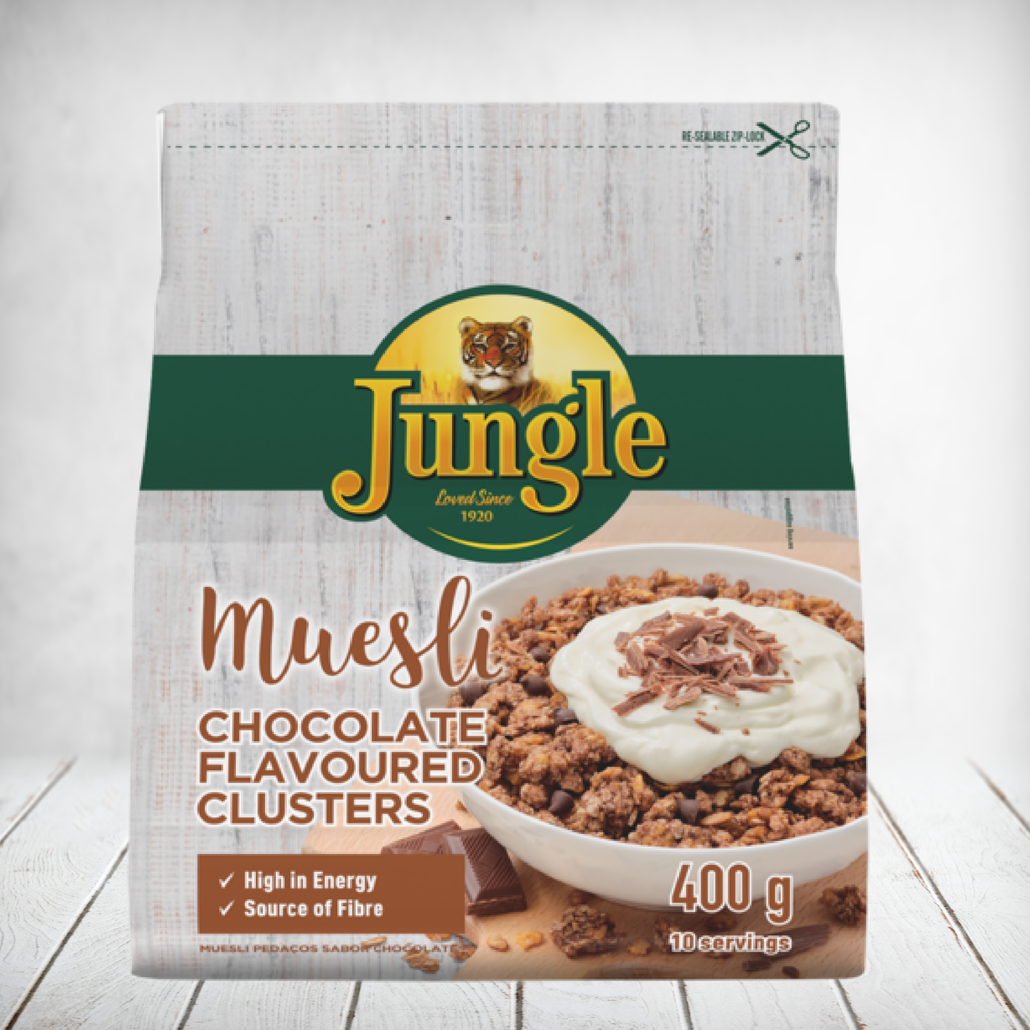 Jungle Muesli Chocolate Clusters 400g