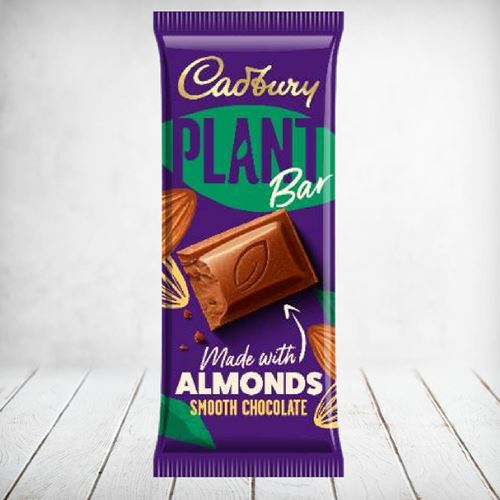 Cadbury Plant Bar - Almond 90g