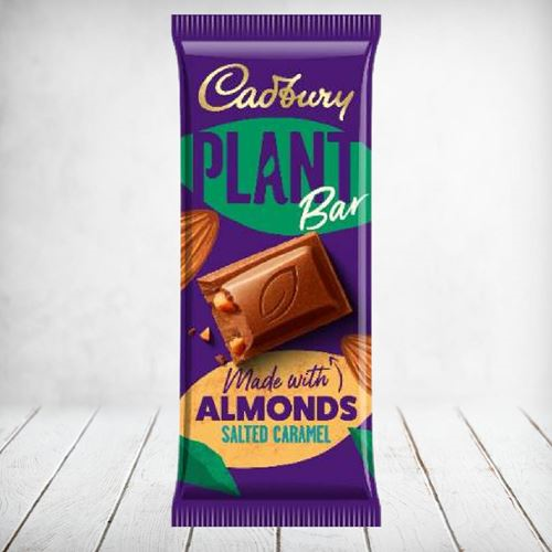 Cadbury Plant Slab - Almond Salted Caramel 90g