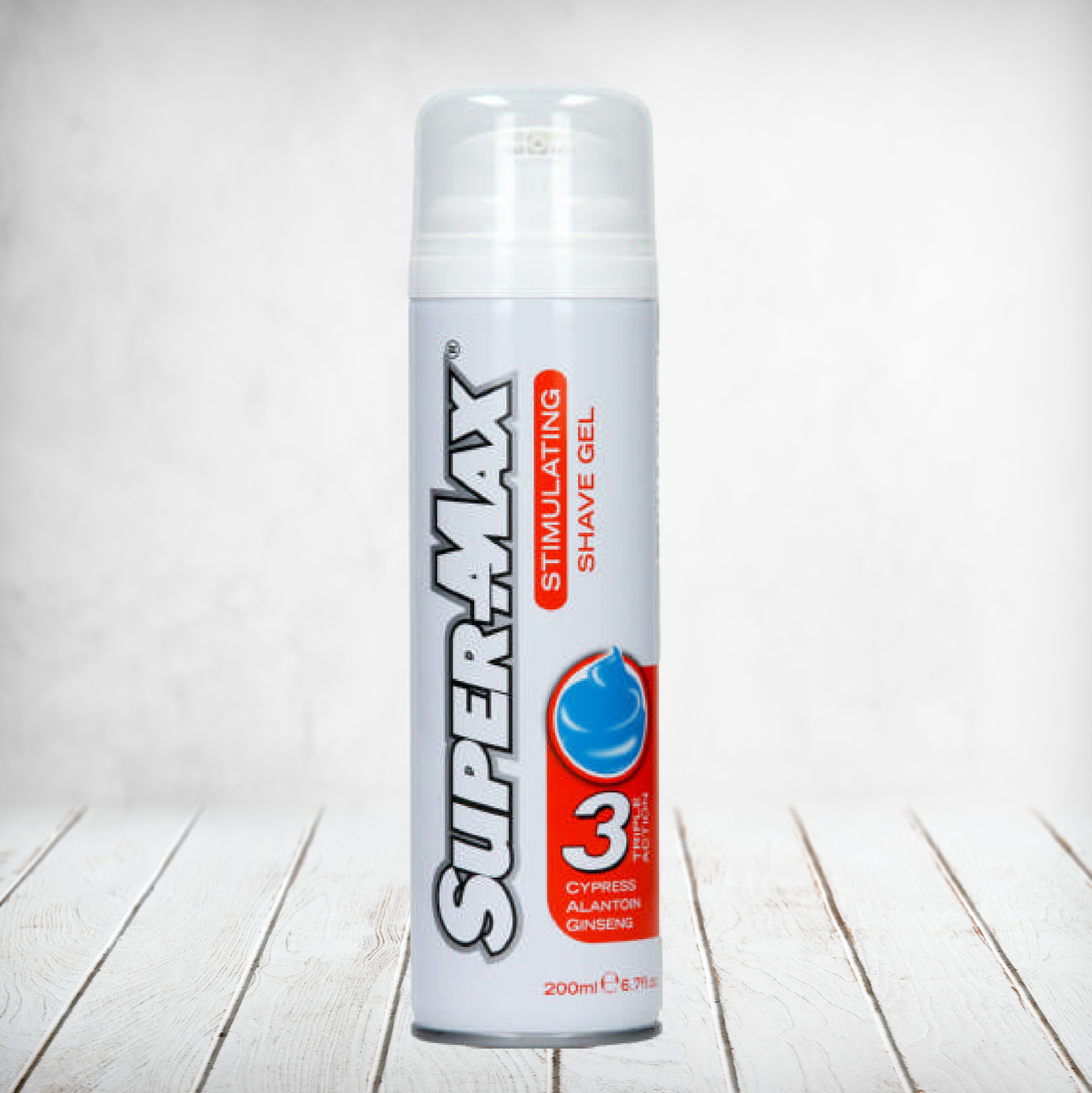 SuperMax Shaving Gel Stimulating 200ml