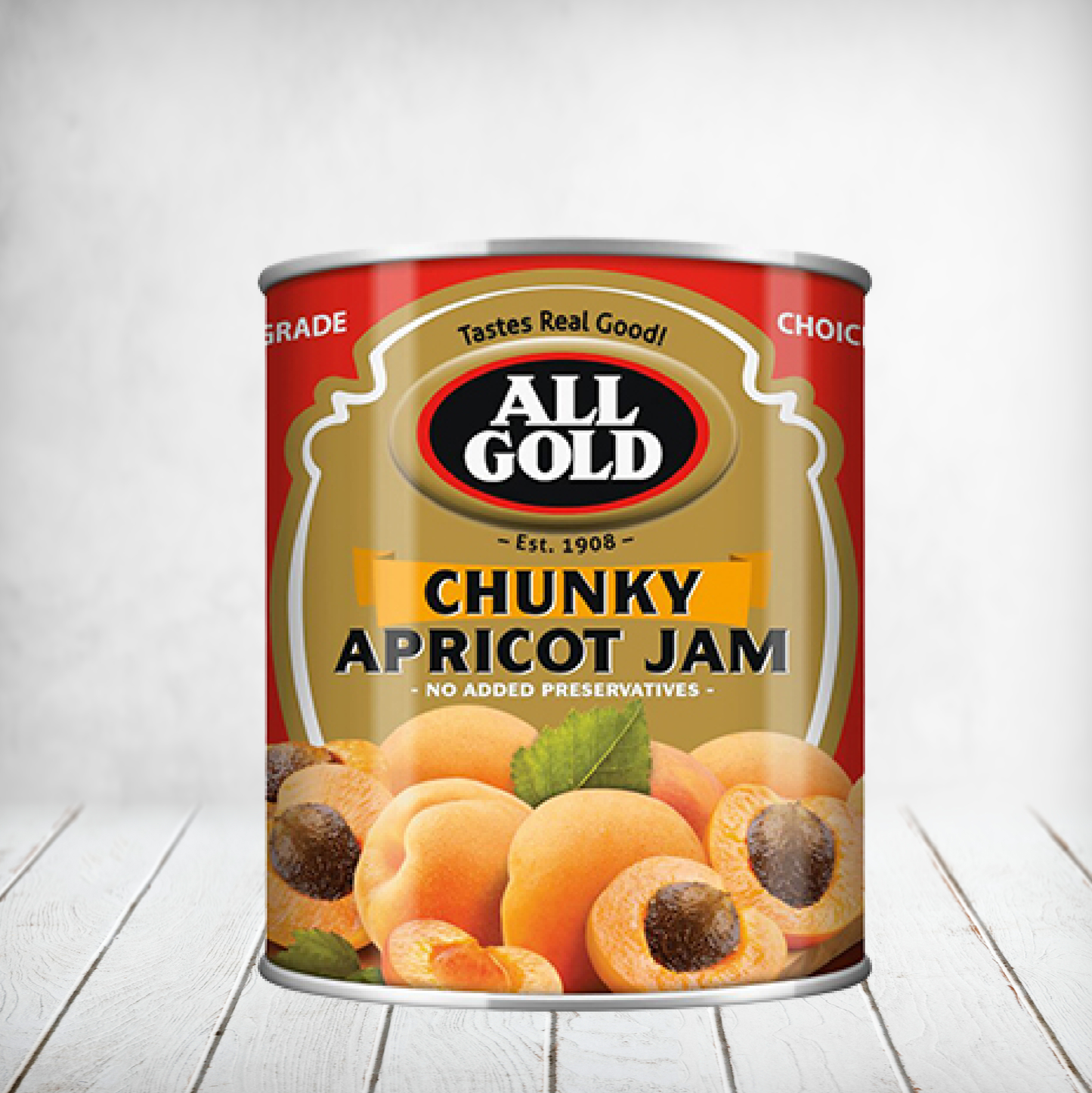 All Gold Chunky Apricot Jam 450g