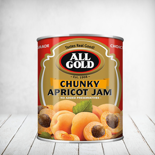 All Gold Chunky Apricot Jam 450g