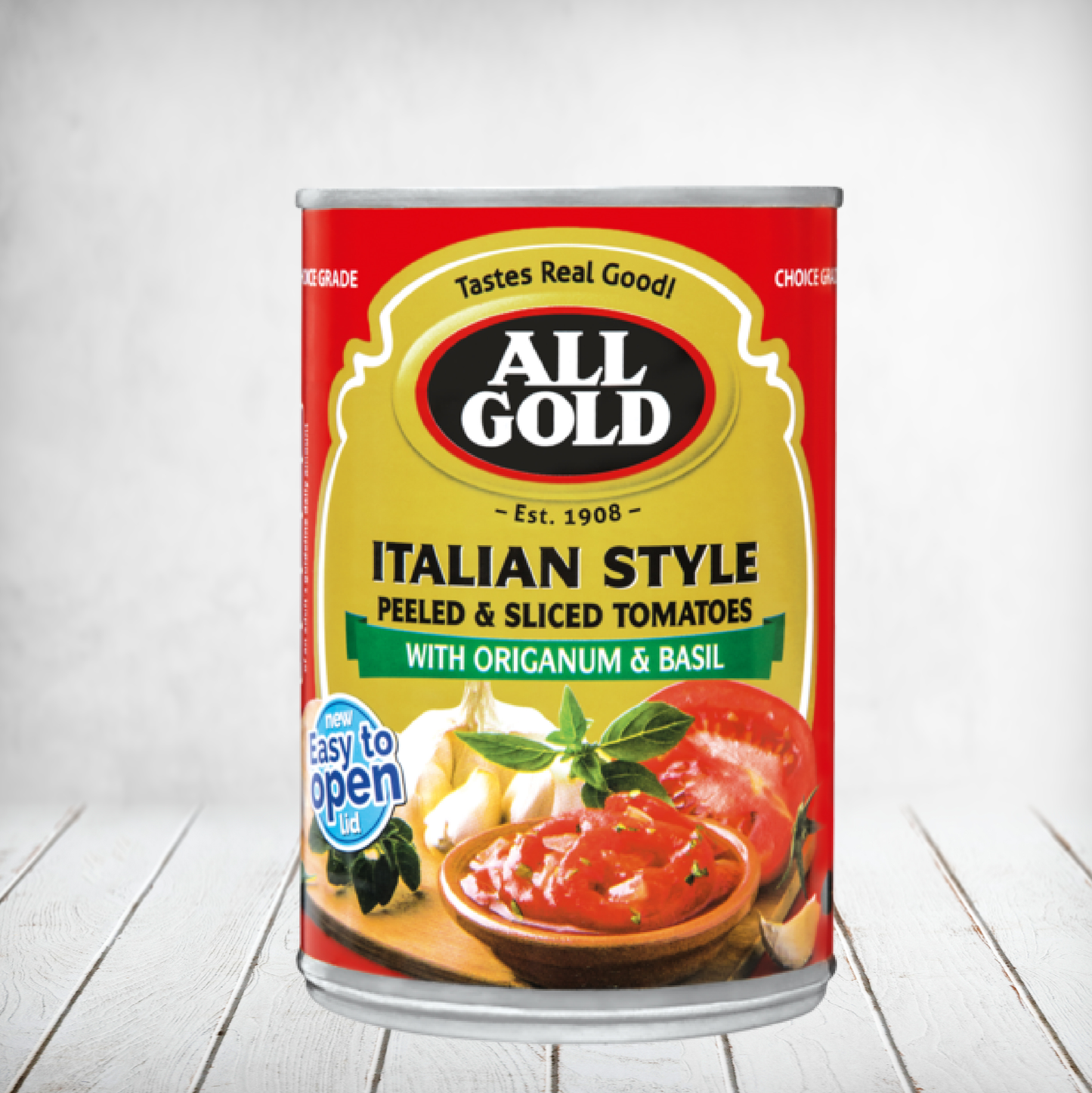 All Gold Italian Style Peeled Tomato 410g