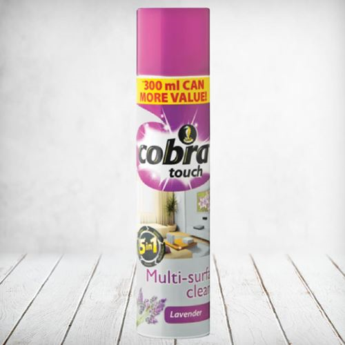 Cobra Touch Multi Surface Cleaner - Lavender 275ml