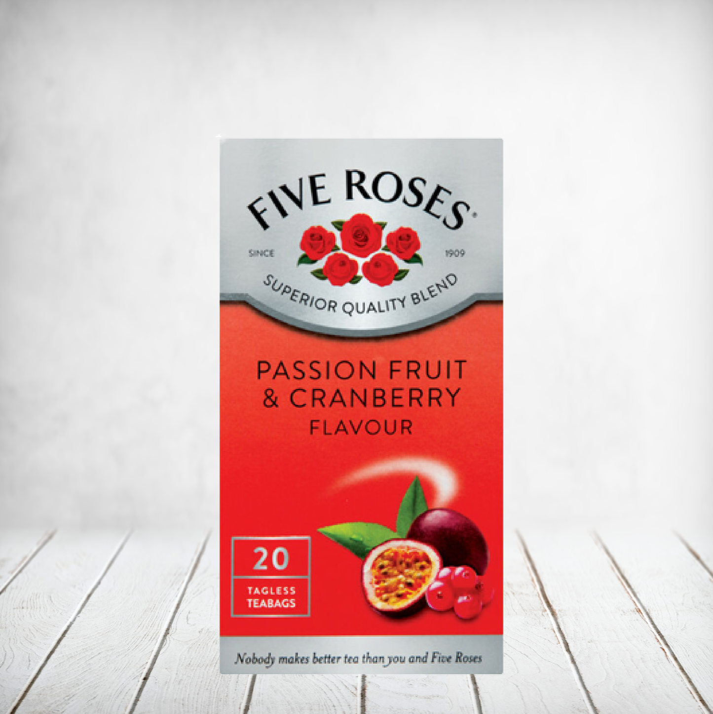 Five Roses - Passion Fruit & Cranberry Tea 20s