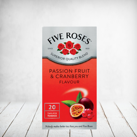 Five Roses - Passion Fruit & Cranberry Tea 20s
