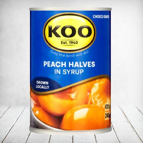KOO Peach Halves 410g