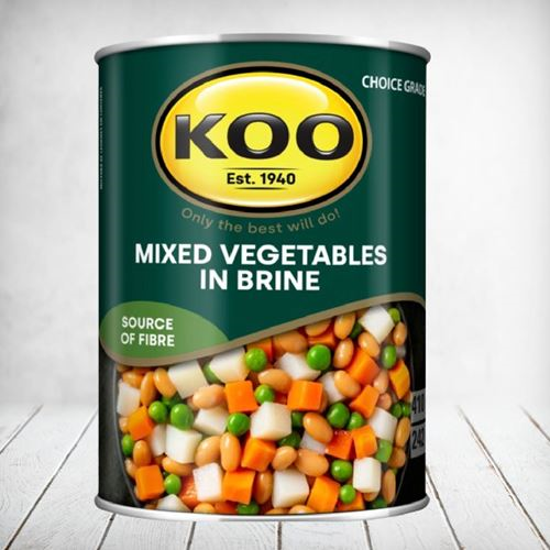 KOO Mixed Veg in Brine 410g
