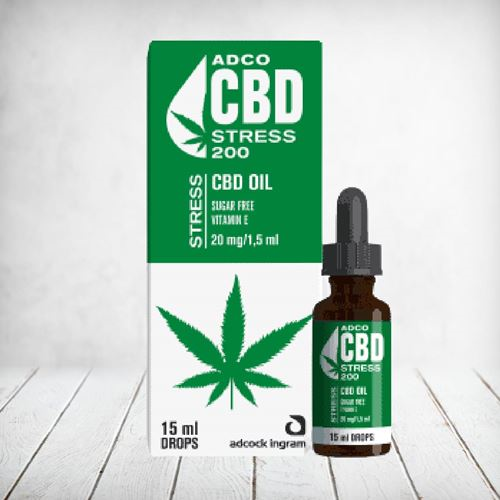 Adco CBD Stress 200 CBD oil 15ml