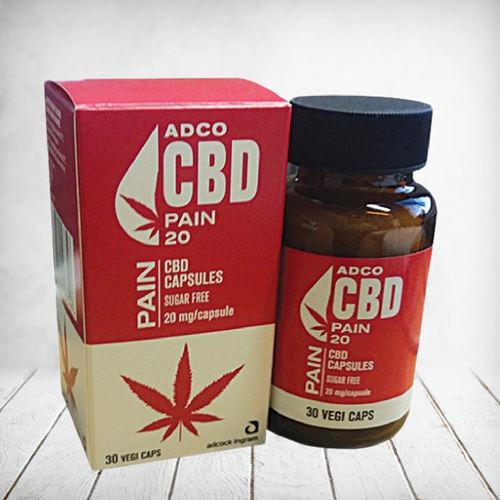 Adco CBD Pain 20 CBD Capsules 30s