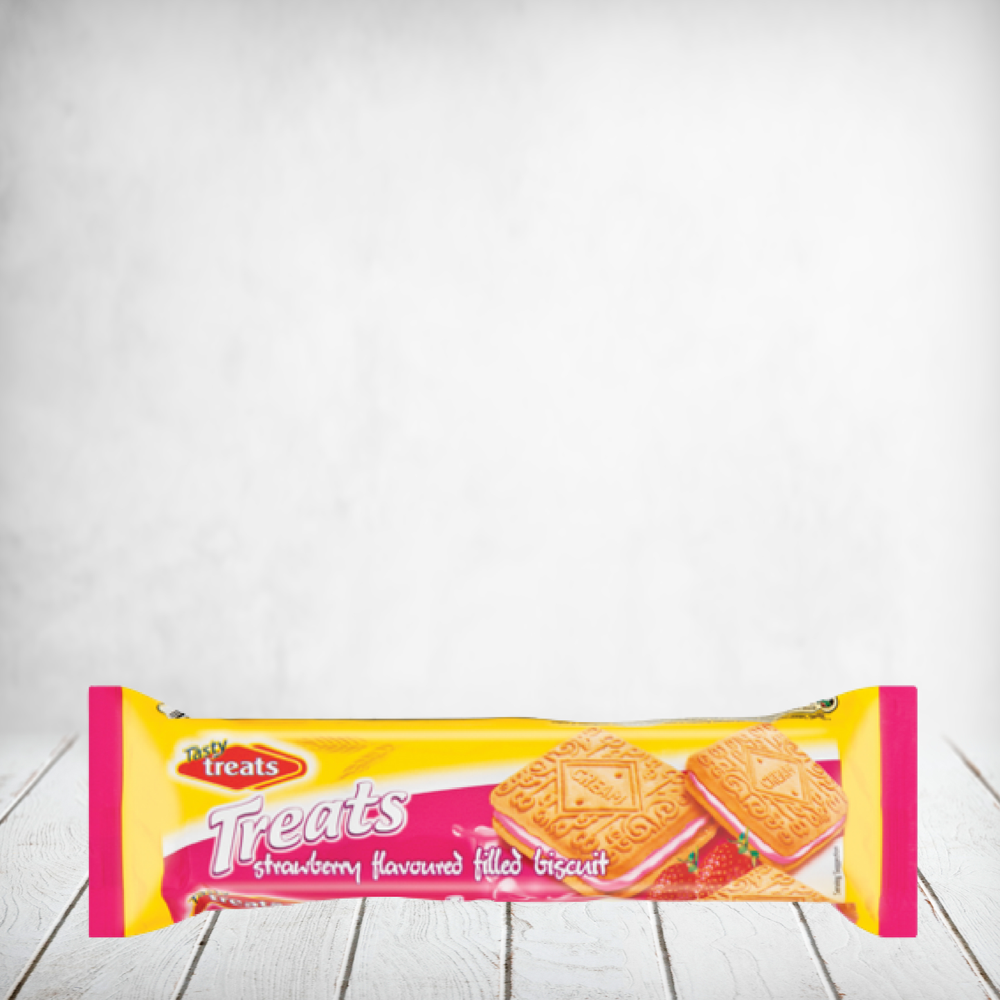 Tasty Treats Strawberry Cream 80g