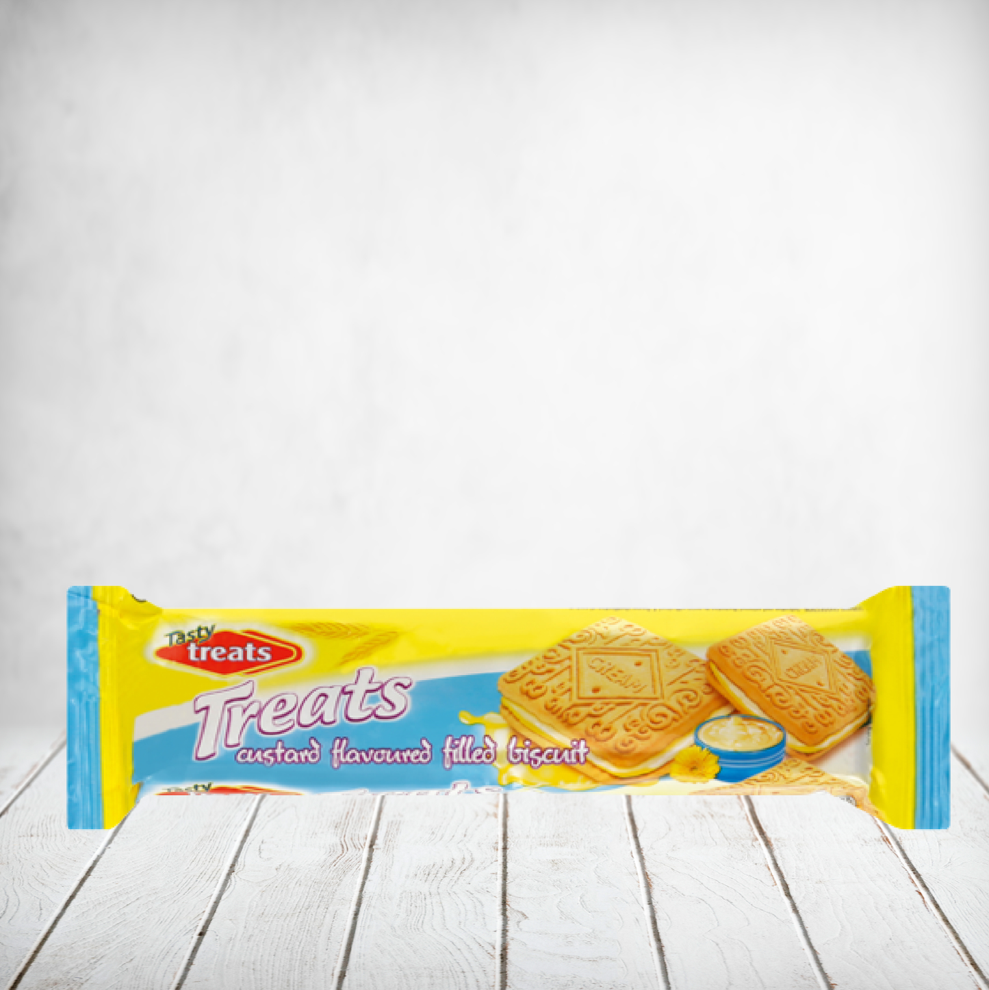Tasty Treats Custard Cookies 80g