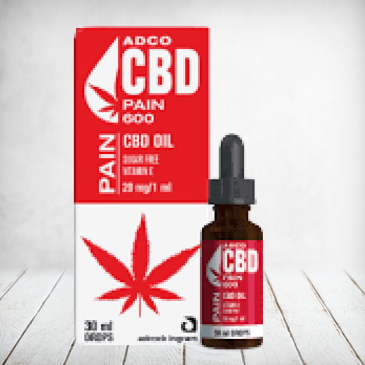 Adco CBD Pain 600 CBD Oil 30ml