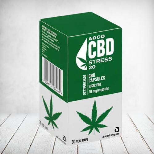 Adco CBD Stress 200 CBD Capsules 30s
