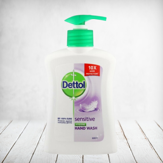 Dettol Liquid Handwash Pump 200ml - Sensitive