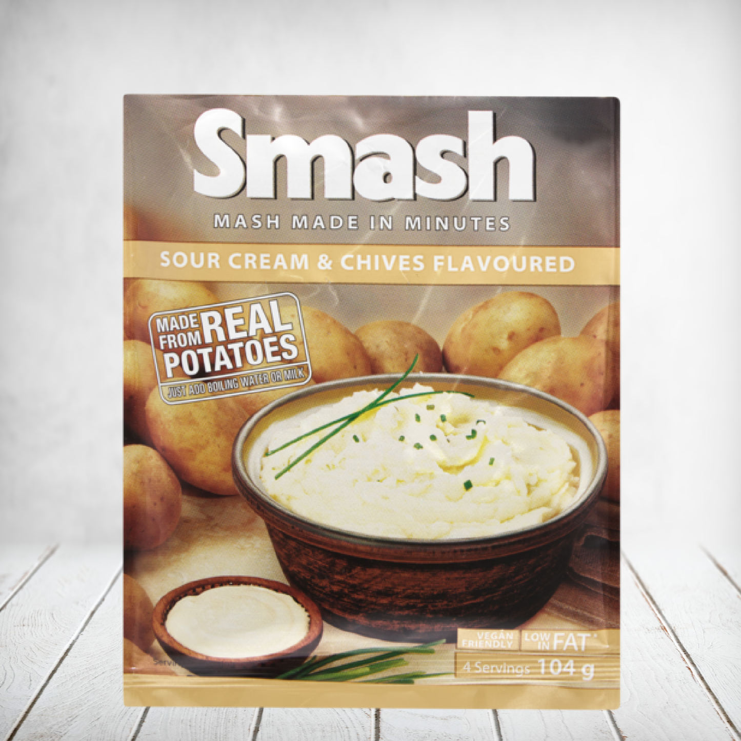 Easy Smash Sour Cream & Chives 104g