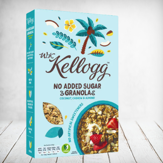 Kellogg No Added Sugar Coconut Cashew Muesli