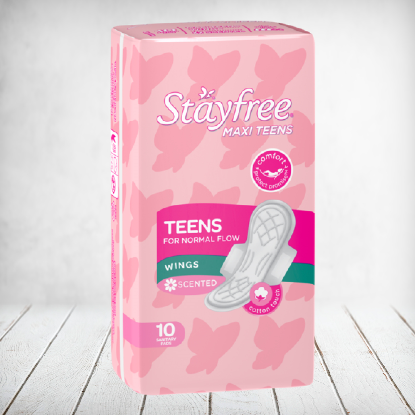 Stayfree Scented Maxi Teens Pads 10s