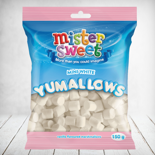 Mister Sweet Mini White Yumallows 150g