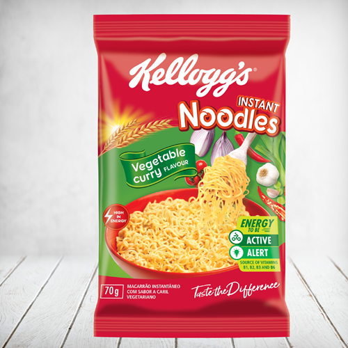 Kelloggs Curry Veg Noodles 70g