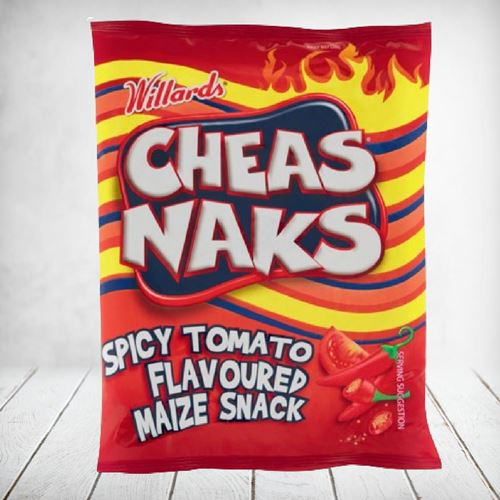 Willards Cheas Naks Spicy Tomato 135g