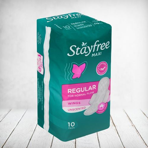 Stayfree Bodyfit Regular Unscented 10