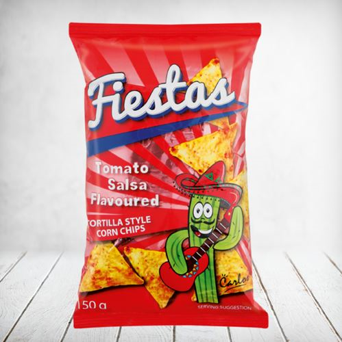 Fiestas Tomato Salsa Chips 150g