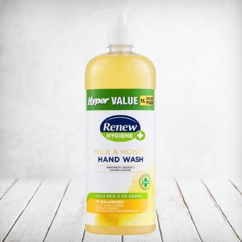 Renew Hand Wash Milk & Honey 1L