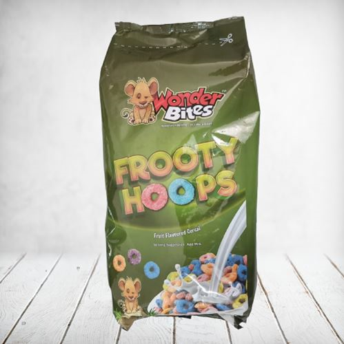 Wonder Bites Frooty Hoops 500g