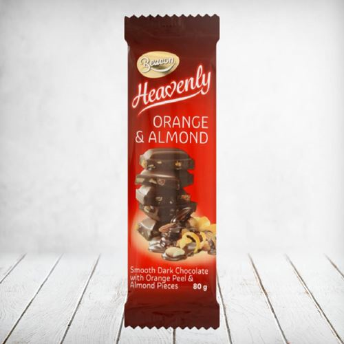 Beacon Orange & Almond Slab 80g
