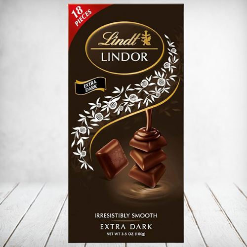 Lindt Slab Lindor Extra Dark 100g